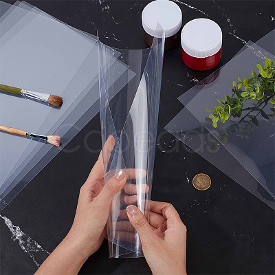 Plastic Sheets AJEW-WH20128-043A-1