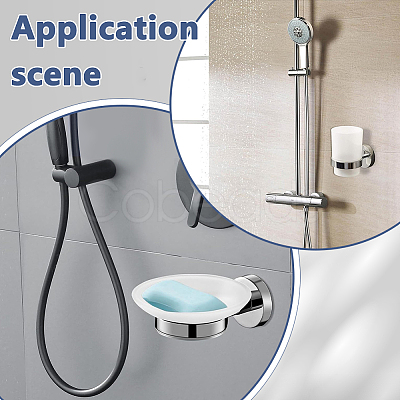 304 Stainless Steel Holders for Bathroom ODIS-WH0038-296P-1