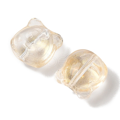 Transparent Spray Paint Glass Beads GLAA-Z011-01D-1