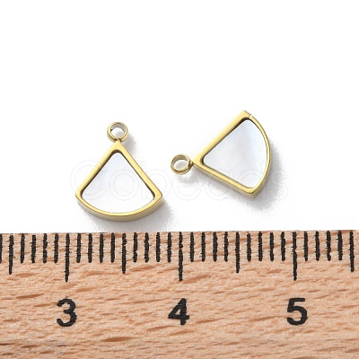 Ion Plating(IP) 304 Stainless Steel Charms STAS-Z099-02G-01-1