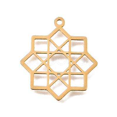 201 Stainless Steel Pendants STAS-S176-19G-1