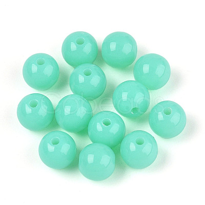 Fluorescence Acrylic Beads MACR-R517-8mm-06-1