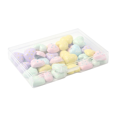 40Pcs Plastic Cabochons FIND-FS0004-35A-1