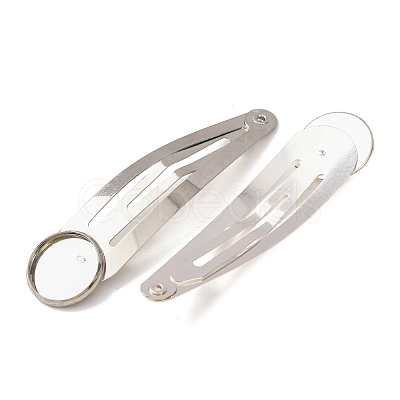 Iron Snap Hair Clip Findings RN-CBAB9AC-11P-1