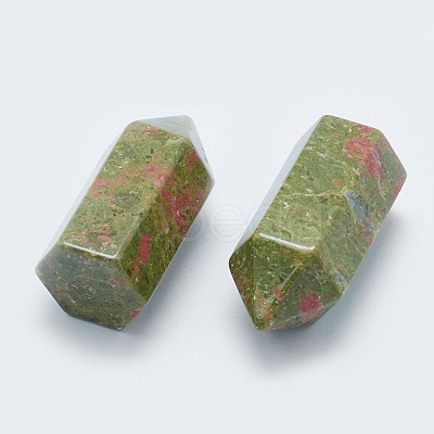 Natural Unakite Pointed Beads G-G760-K22-1