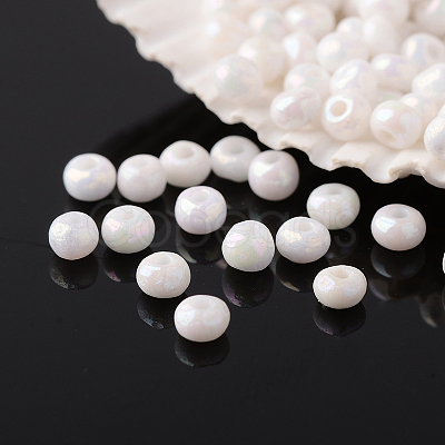 FGB 8/0 Grade A Round Glass Seed Beads SEED-A022-F8-401-1