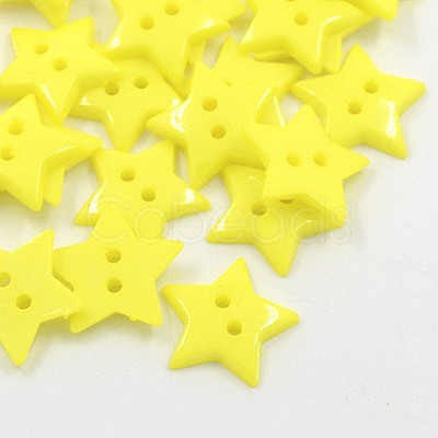 Acrylic Sewing Buttons BUTT-E070-A-10-1