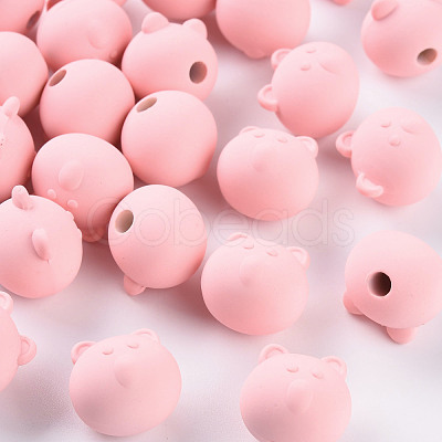 Acrylic Beads OACR-S039-06-26-1