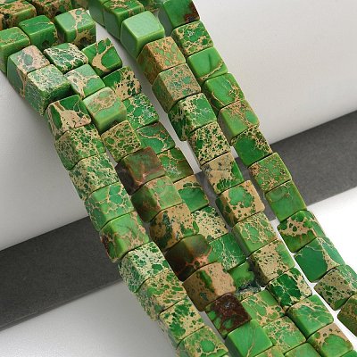 Natural Imperial Jasper Beads Strands G-I248-02-03-1