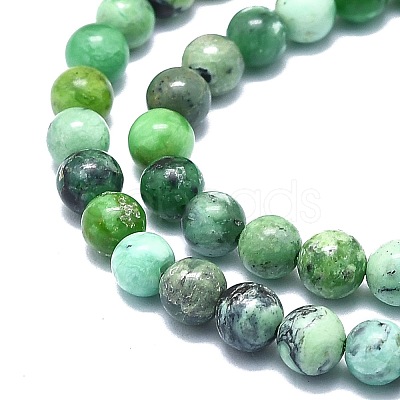 Natural Variscite Beads Strands G-F715-109A-1
