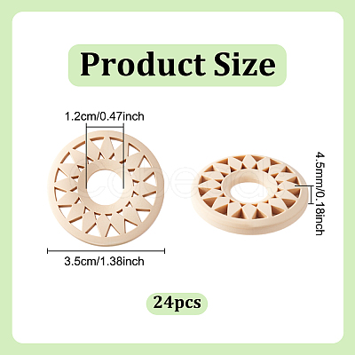 Wooden Crystal Sphere Display Stands WOOD-UN0001-18A-1