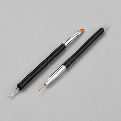 6Pcs Acrylic Double Head Nail Art Dotting Tools MRMJ-WH20015-06-1