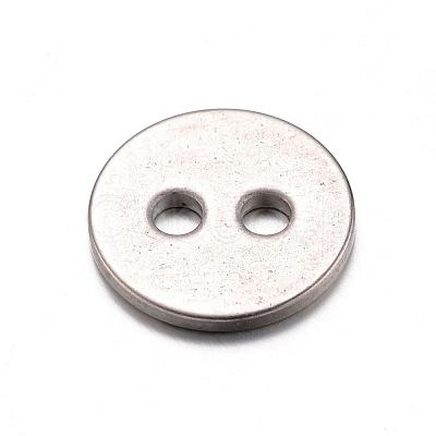 Tarnish Resistant 201 Stainless Steel Buttons STAS-D429-77-1