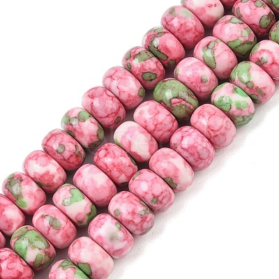Dyed Synthetic Riverstone Beads Strands G-Z105-C01-01E-1