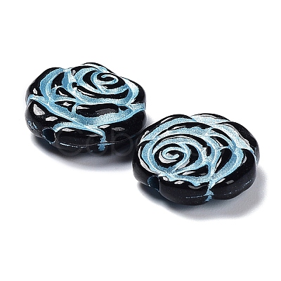 Opaque Acrylic Beads LS-OACR-G016-09B-1
