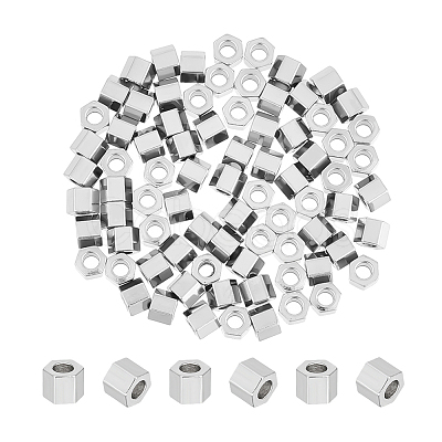 Unicraftale 80Pcs 304 Stainless Steel Spacer Beads STAS-UN0050-36-1