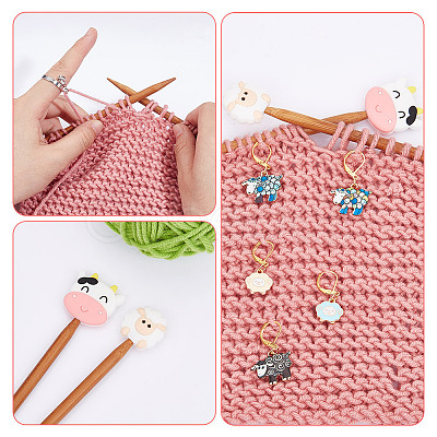 Sheep DIY Knitting Tool Sets HJEW-NB00090-1