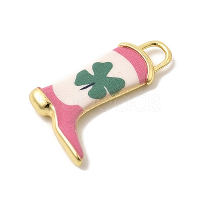 Printed Brass Pendants KK-K274-06G-15-1