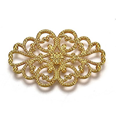 Brass Filigree Joiners LS-KK-E710-68G-1