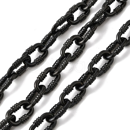 304 Stainless Steel Cable Chains CHS-K024-05EB-1