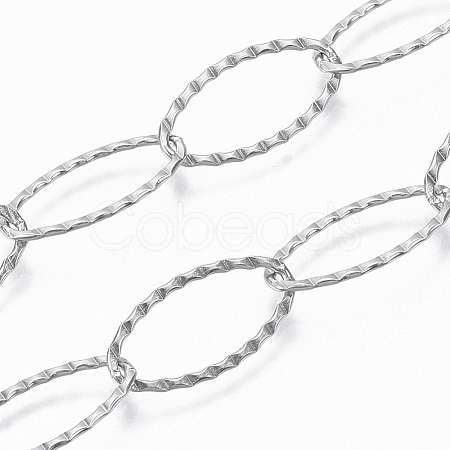 Tarnish Resistant 304 Stainless Steel Cable Chains CHS-S006-JN956-1-1