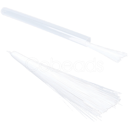 250Pcs Plastic Simulated Animal Whiskers for Crafts Needle Felting DIY-WH20050-10-1