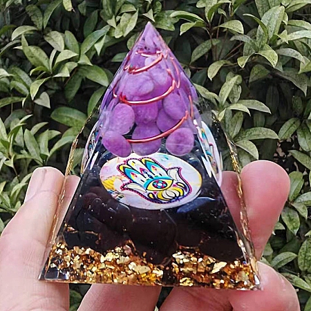 Orgonite Pyramid Resin Energy Generators PW-WG0FA64-01-1