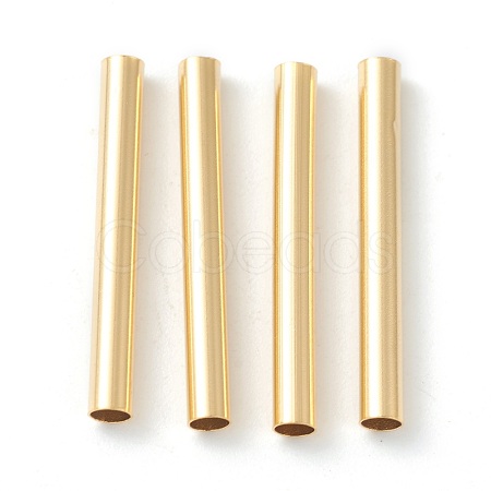 Brass Tube Beads KK-Y003-73I-G-1