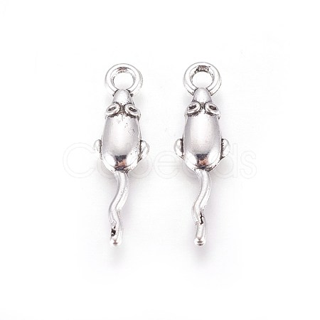 Tibetan Style Zinc Alloy Pendants A-PALLOY-F248-013AS-1