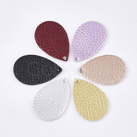 PU Leather Pendants FIND-S300-38A-M-1