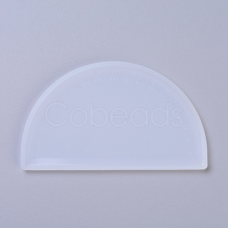 DIY Semicircle Ruler Silicone Molds DIY-G010-69-1