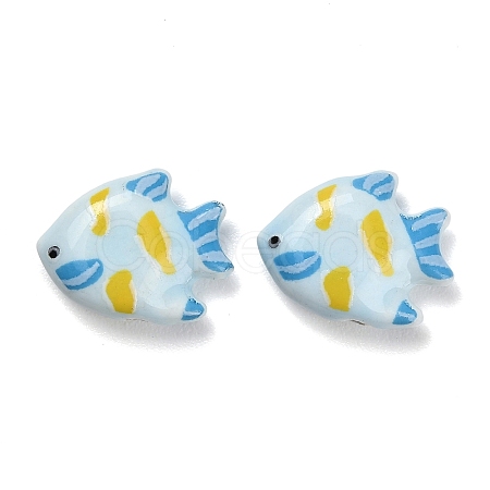 Handmade Porcelain Beads PORC-F016-01E-1