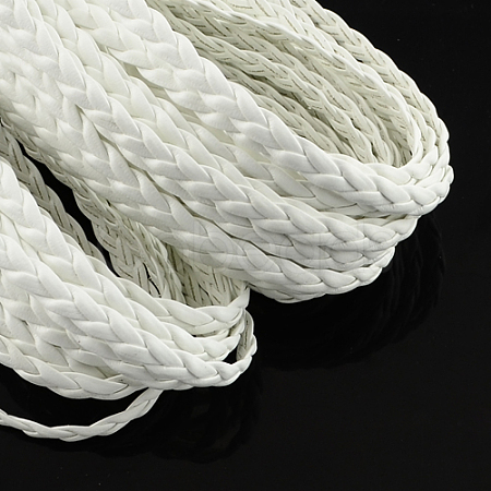 Braided Imitation Leather Cords LC-S002-5mm-03-1
