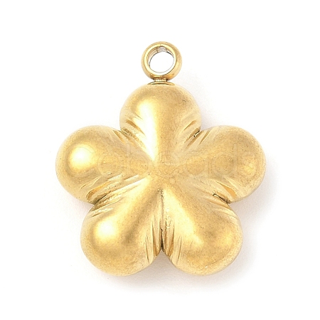 304 Stainless Steel Pendants STAS-R162-02G-01-1