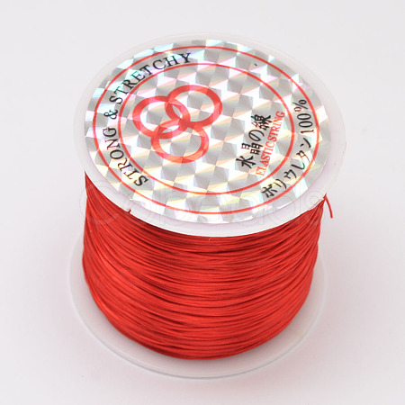 Flat Elastic Crystal String X-EW001-1-1