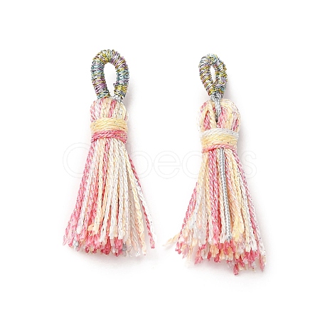 Polyester Tassel Pendants FIND-D302-01J-1