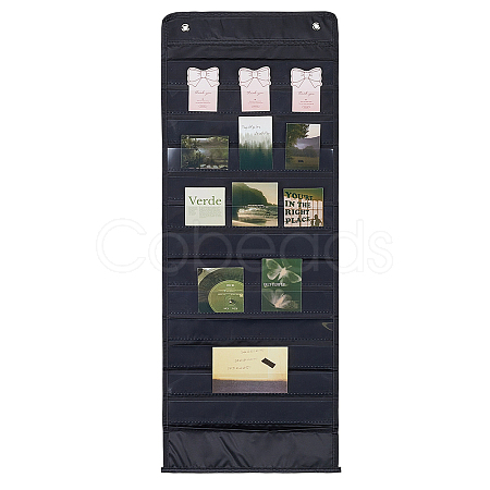 Oxford Cloth & PET Pocket Chart Hanging Storage Bags AJEW-WH0709-154-1