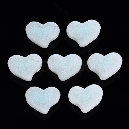 Flocky Acrylic Beads X-MACR-S275-27B-1