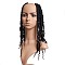 Bomb Twist Crochet Hair, Spring Twist Hair Prelooped Crochet Braids, Low Temperature Heat Resistant Fiber, Synthetic Twisted Hair Dreadlocks, Long & Curly Hair, Black, 14 inch(35.5cm), 24strands/pc