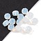 Transparent K9 Glass Beads, Faceted, Rondelle, White Opal, 8x5mm, Hole: 1.2mm