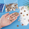 150Pcs Natural Akoya Shell Pendants SHEL-SC0001-49-3