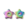 Rainbow Color Ion Plating(IP) 304 Stainless Steel Beads STAS-D185-02M-01-1