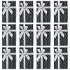 Polka Dot Print Cardboard Jewelry Gift Boxes with Bowknot CON-TAC0001-10E-3