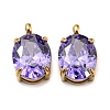 304 Stainless Steel Charms Micro Pave Cubic Zirconia STAS-L022-160G-1