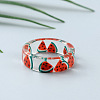 Transparent Resin Finger Rings for Women WG107A9-04-1