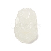 Natural White Jade Carved Pendants G-S384-01A-2