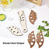 Unfinished Wood Pendants WOOD-WH0026-37B-02-5