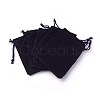 Velvet Cloth Drawstring Bags X-TP-C001-50x70mm-4-1