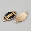 Alloy Enamel Connector Charms FIND-WH20024-05G-05-2