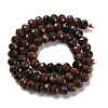 Natural Mahogany Obsidian Beads Strands G-K380-A15-01-3